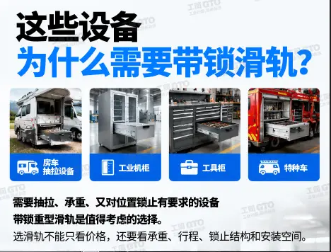 工业重型滑轨能用在哪里？